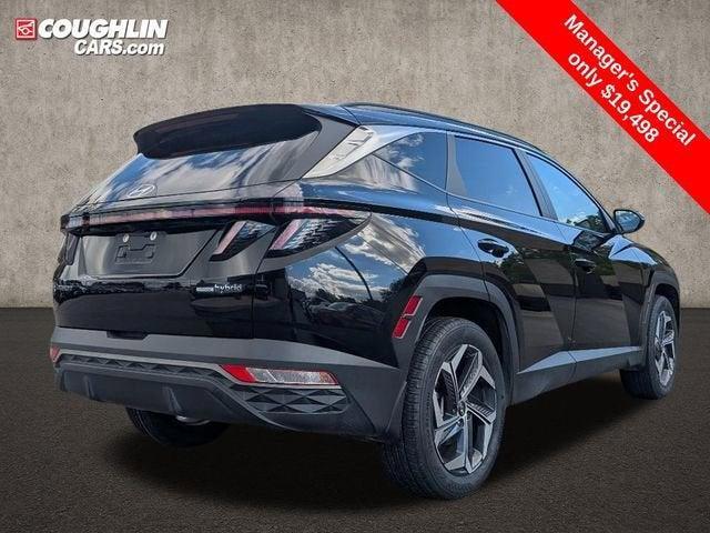 used 2022 Hyundai TUCSON Hybrid car, priced at $19,498