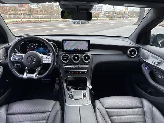 used 2021 Mercedes-Benz AMG GLC 43 car, priced at $49,998