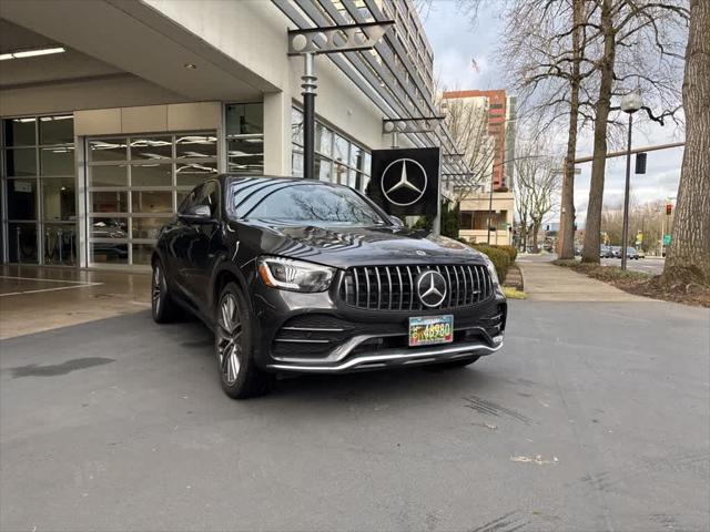 used 2021 Mercedes-Benz AMG GLC 43 car, priced at $49,998