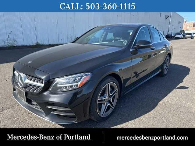 used 2021 Mercedes-Benz C-Class car, priced at $28,998