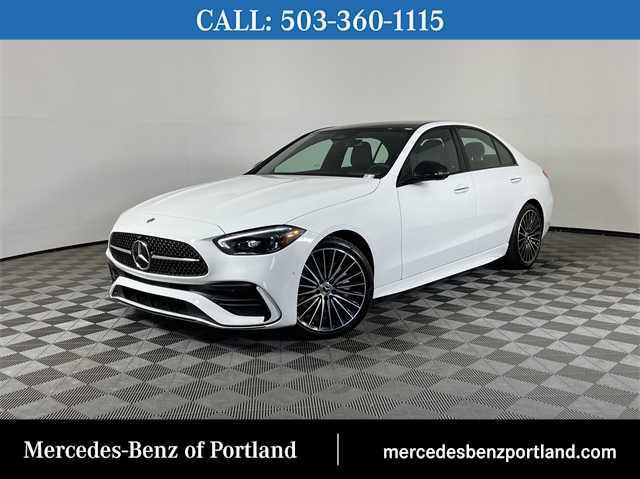 used 2024 Mercedes-Benz C-Class car, priced at $52,063