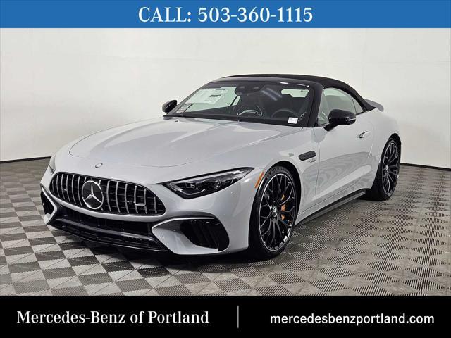 new 2025 Mercedes-Benz AMG SL 63 car, priced at $223,005