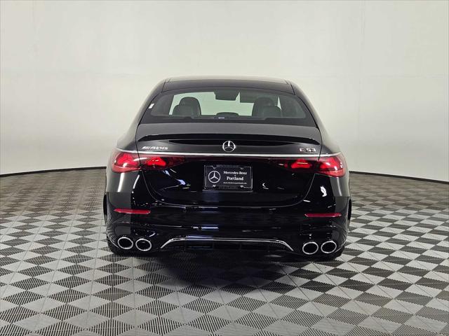 new 2025 Mercedes-Benz AMG E 53 car, priced at $97,825