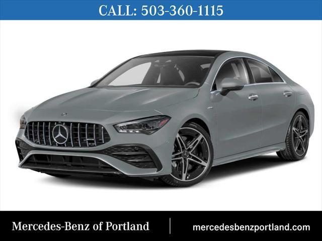 new 2025 Mercedes-Benz AMG CLA 35 car, priced at $61,595