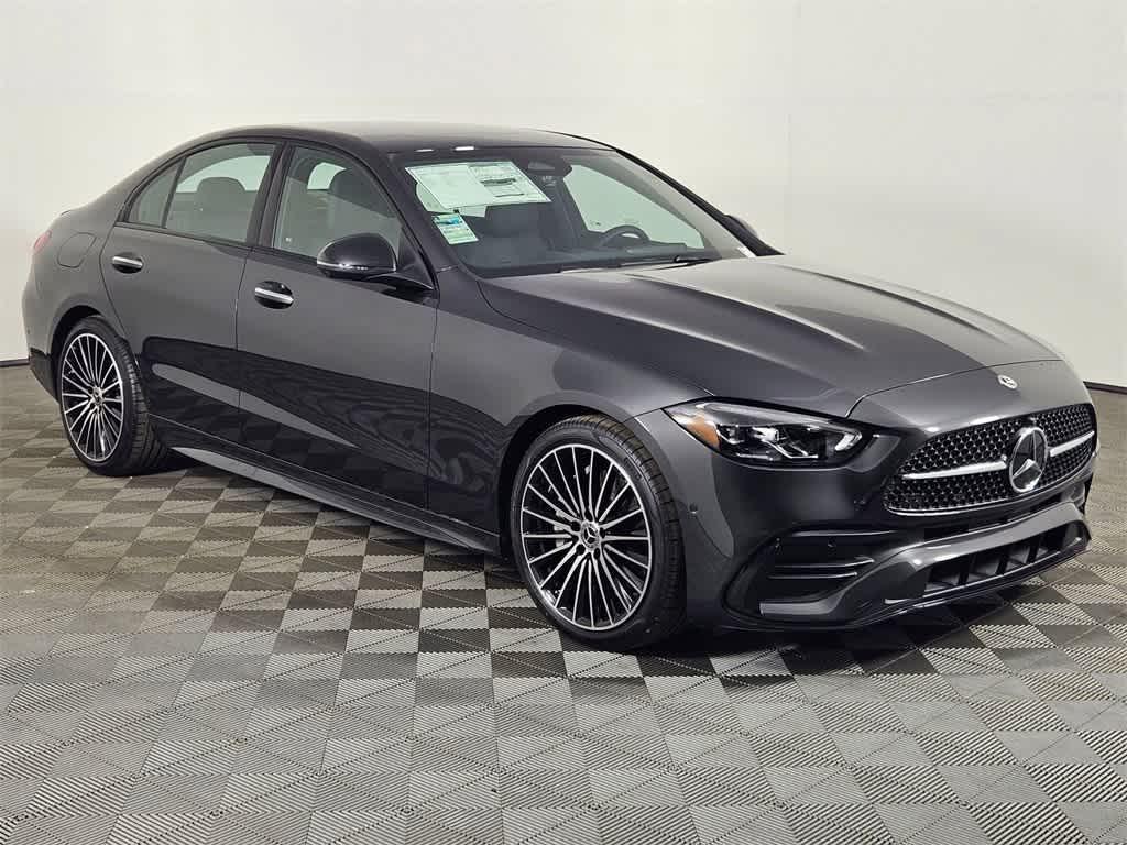 used 2025 Mercedes-Benz C-Class car, priced at $47,990