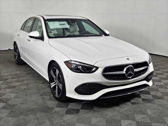 new 2025 Mercedes-Benz C-Class car, priced at $52,050