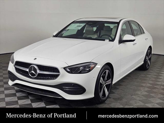 new 2025 Mercedes-Benz C-Class car, priced at $52,050