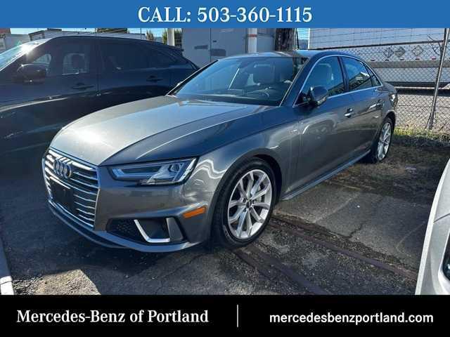 used 2019 Audi A4 car, priced at $27,998