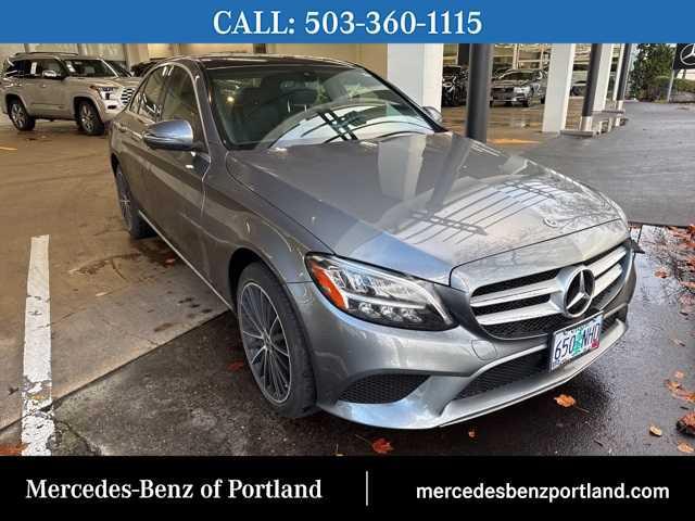 used 2021 Mercedes-Benz C-Class car, priced at $33,998