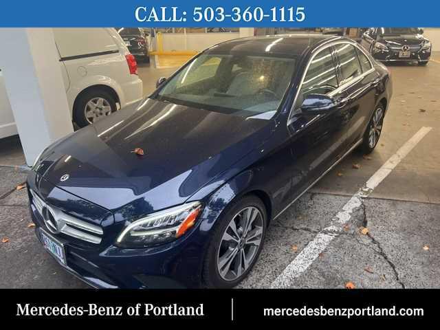 used 2021 Mercedes-Benz C-Class car, priced at $29,998