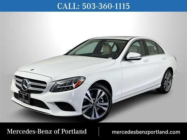 used 2021 Mercedes-Benz C-Class car, priced at $25,998