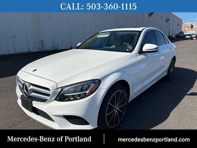 used 2021 Mercedes-Benz C-Class car, priced at $29,998