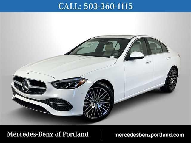 used 2024 Mercedes-Benz C-Class car, priced at $49,998