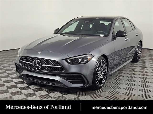 used 2025 Mercedes-Benz C-Class car, priced at $50,998