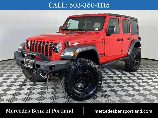used 2020 Jeep Wrangler Unlimited car, priced at $32,998