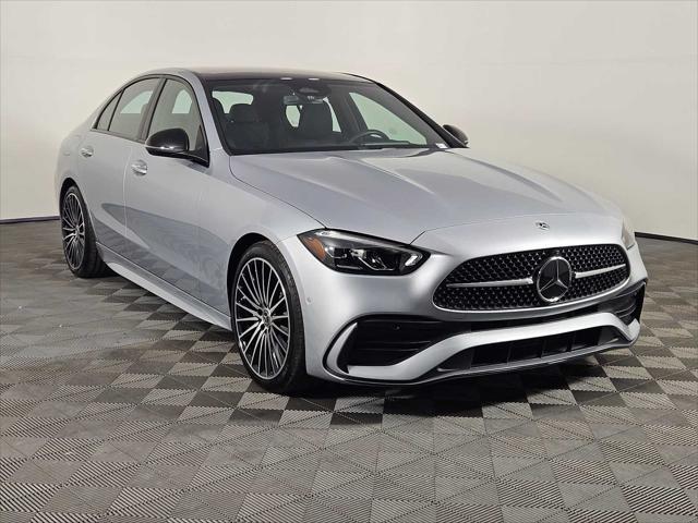 used 2025 Mercedes-Benz C-Class car, priced at $49,942