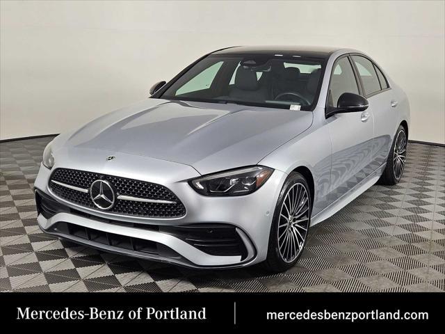 used 2025 Mercedes-Benz C-Class car, priced at $49,942
