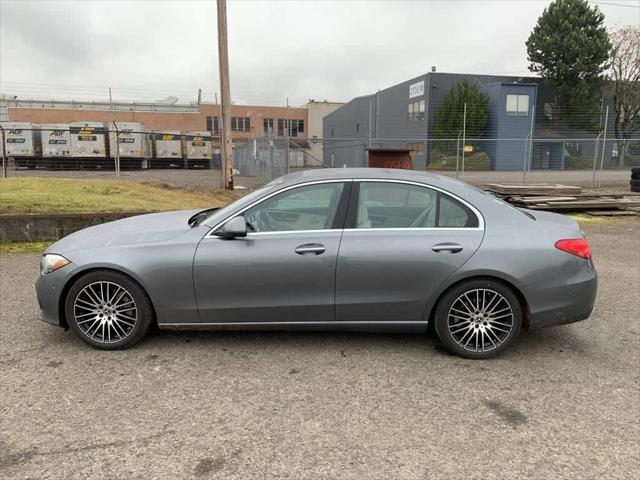 used 2022 Mercedes-Benz C-Class car, priced at $36,998