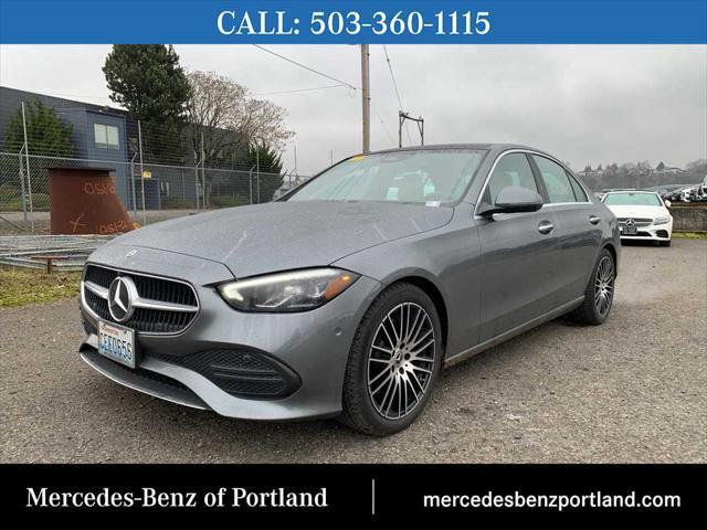 used 2022 Mercedes-Benz C-Class car, priced at $36,998