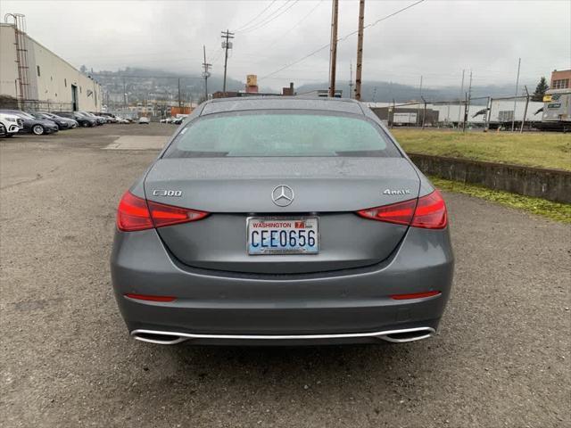 used 2022 Mercedes-Benz C-Class car, priced at $36,998