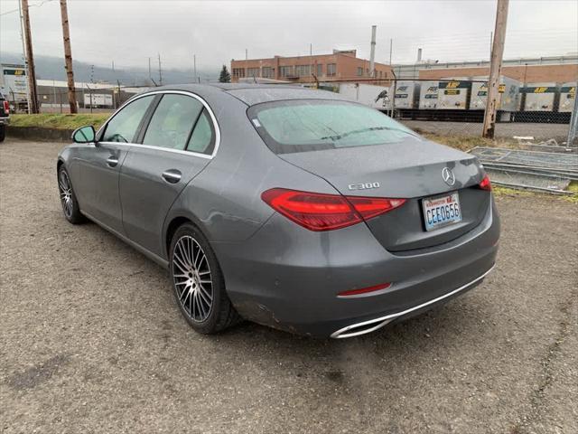 used 2022 Mercedes-Benz C-Class car, priced at $36,998