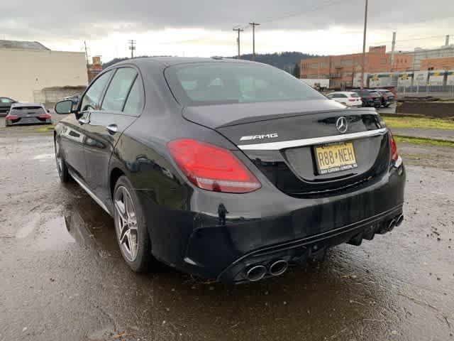 used 2021 Mercedes-Benz AMG C 43 car, priced at $41,850