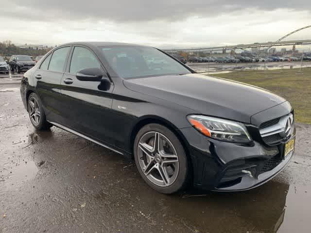 used 2021 Mercedes-Benz AMG C 43 car, priced at $41,850