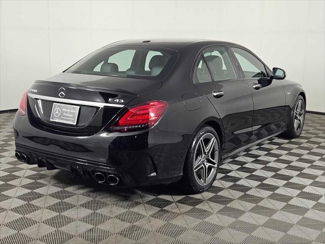 used 2021 Mercedes-Benz AMG C 43 car, priced at $38,998