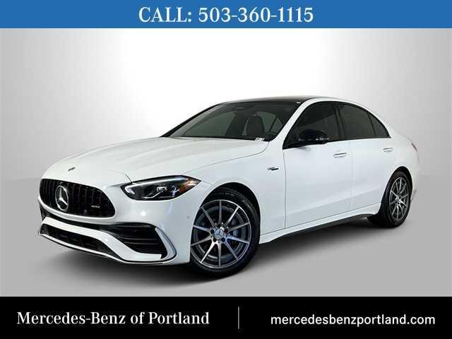used 2023 Mercedes-Benz AMG C 43 car, priced at $53,998