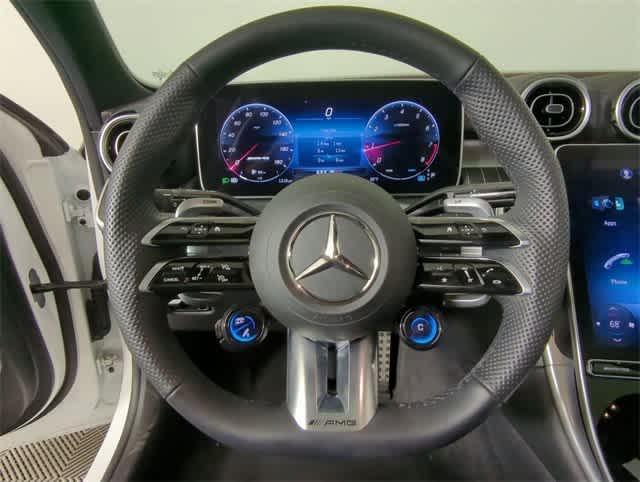 used 2023 Mercedes-Benz AMG C 43 car, priced at $59,998