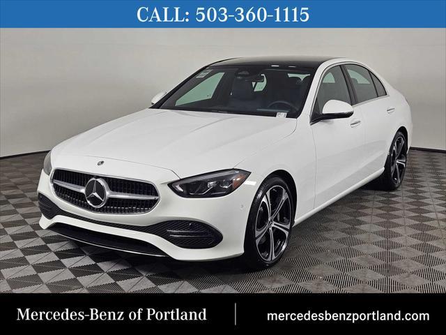 used 2025 Mercedes-Benz C-Class car, priced at $47,989