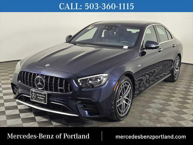 used 2022 Mercedes-Benz AMG E 53 car, priced at $56,998