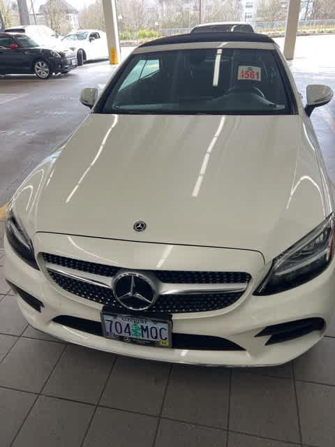 used 2021 Mercedes-Benz C-Class car, priced at $38,998