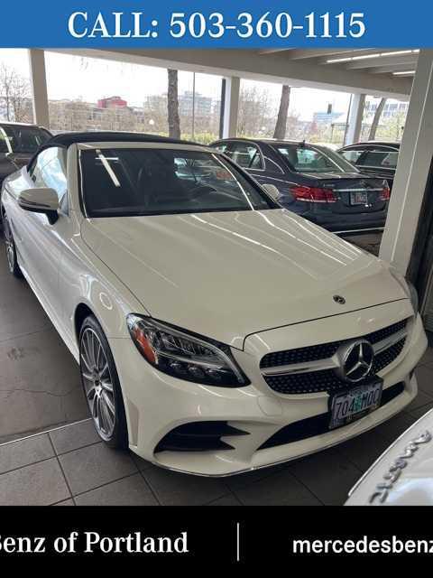 used 2021 Mercedes-Benz C-Class car, priced at $42,998