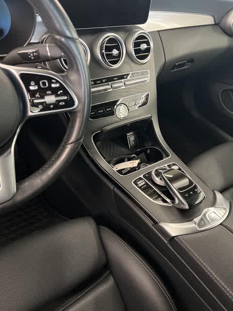 used 2021 Mercedes-Benz C-Class car, priced at $38,998