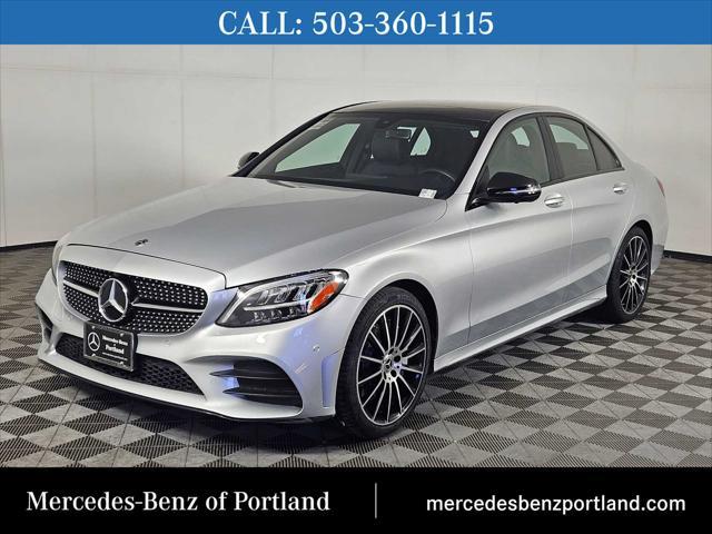 used 2020 Mercedes-Benz C-Class car, priced at $27,998