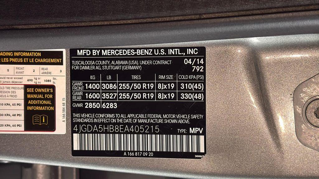 used 2014 Mercedes-Benz M-Class car, priced at $13,390