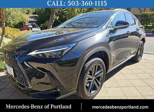 used 2025 Lexus NX 450h+ car, priced at $69,998