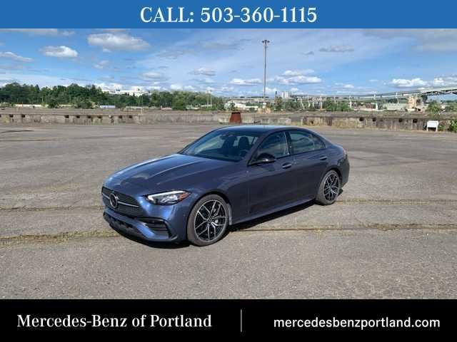 used 2024 Mercedes-Benz C-Class car, priced at $54,998