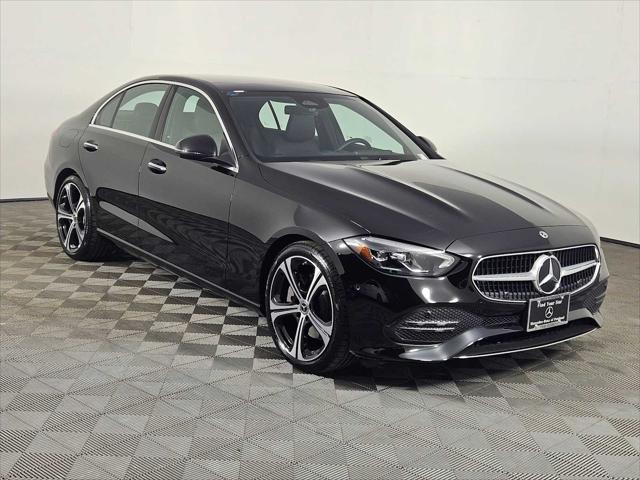 used 2025 Mercedes-Benz C-Class car, priced at $49,998