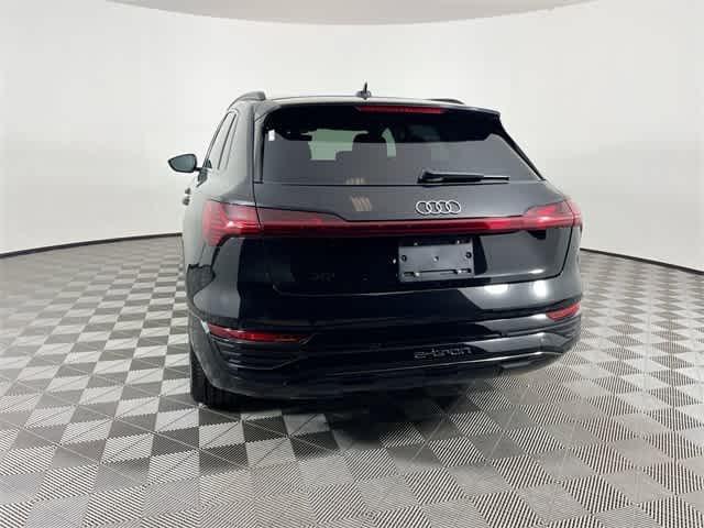 used 2024 Audi Q8 e-tron car, priced at $64,998