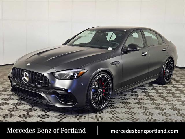 new 2025 Mercedes-Benz AMG C 63 car, priced at $98,435