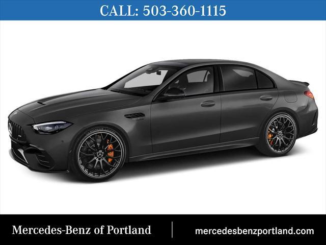 new 2025 Mercedes-Benz AMG C 63 car, priced at $98,435