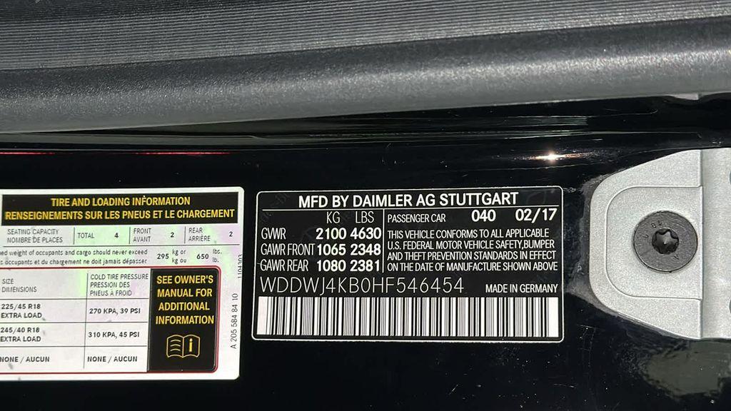 used 2017 Mercedes-Benz C-Class car, priced at $18,390