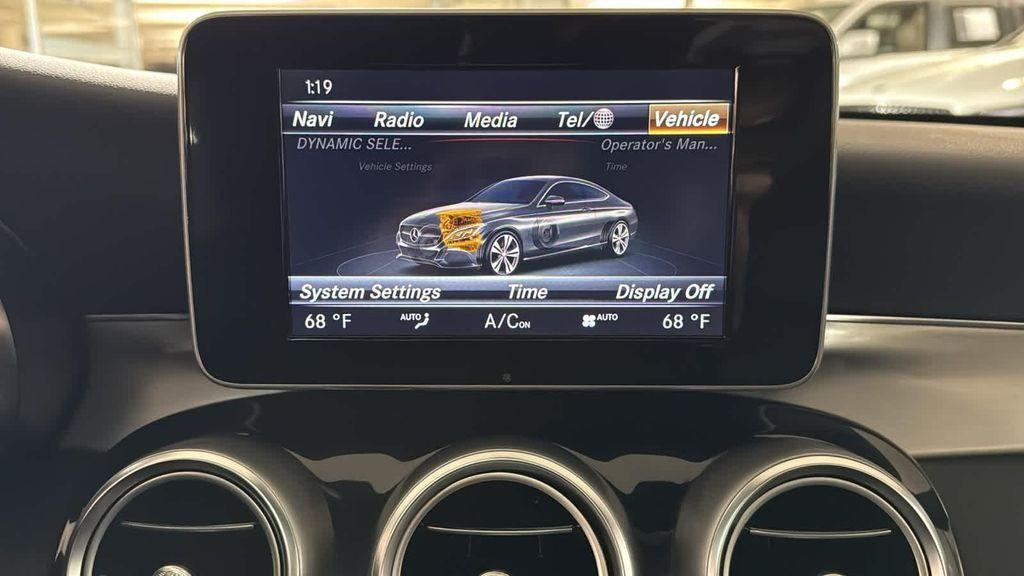 used 2017 Mercedes-Benz C-Class car, priced at $18,390