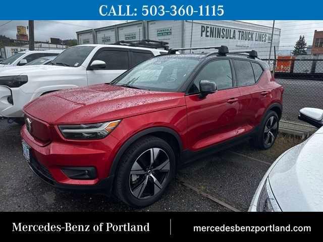 used 2021 Volvo XC40 Recharge Pure Electric car, priced at $32,998