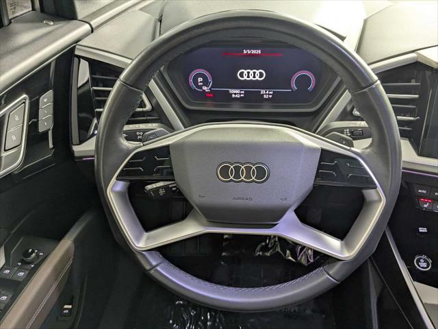 used 2024 Audi Q4 e-tron car, priced at $41,998