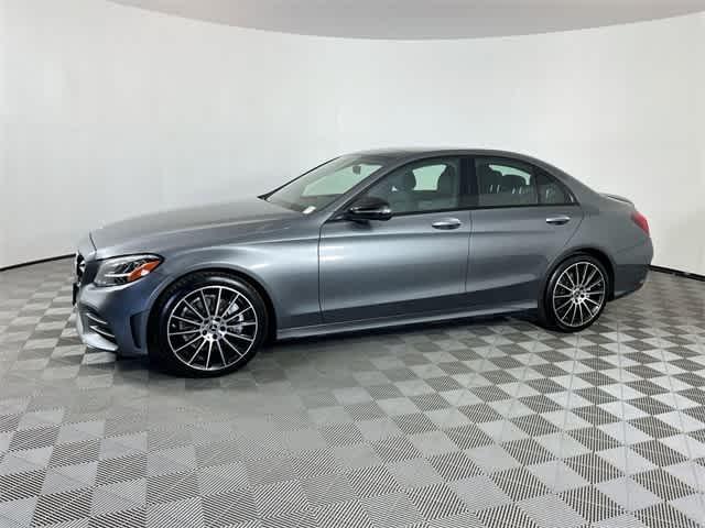 used 2021 Mercedes-Benz C-Class car, priced at $34,998