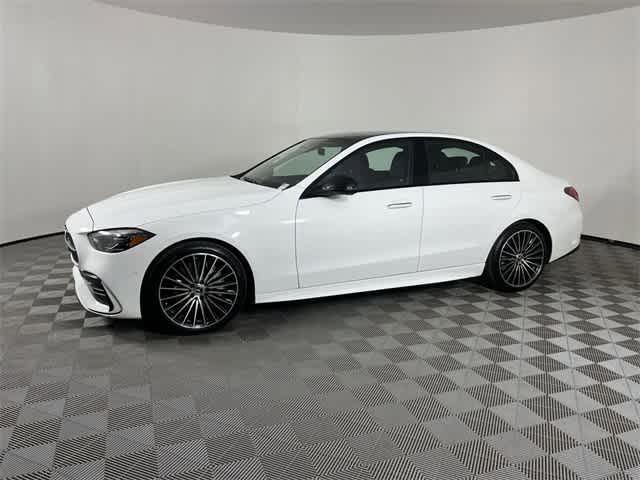 used 2024 Mercedes-Benz C-Class car, priced at $45,998