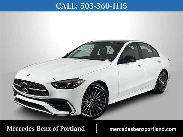 used 2024 Mercedes-Benz C-Class car, priced at $49,998